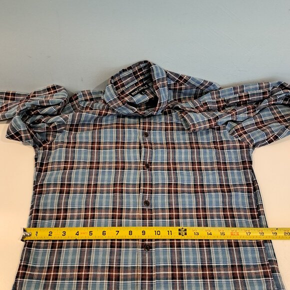 J. Crew Men's Small Mercantile Long Sleeve Button Down Plaid Shirt Style #J4597 - Picture 12 of 15